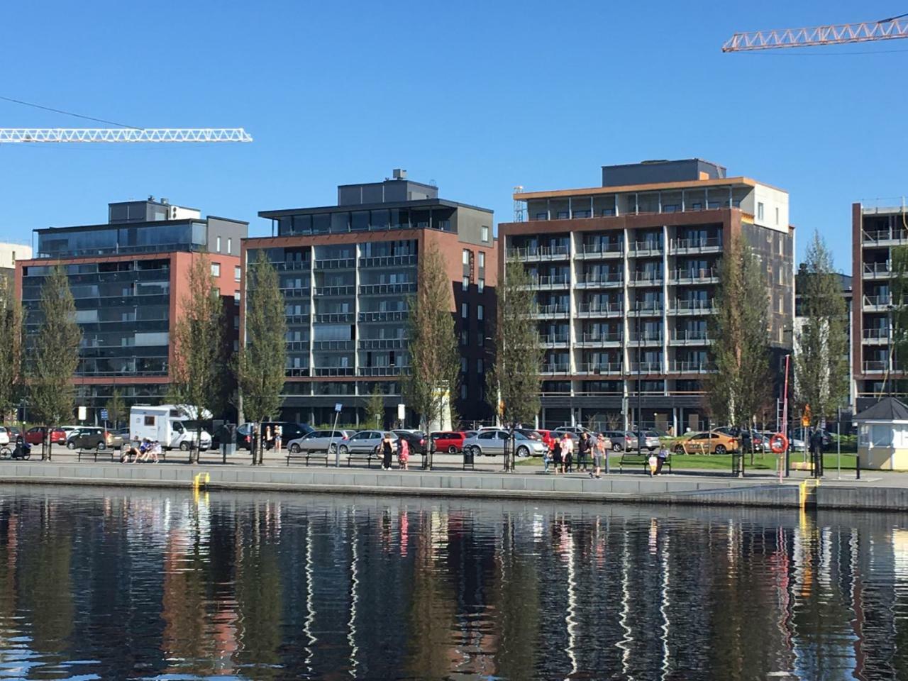 Jyväskylä Sonaatti Studio - Best Lake View מראה חיצוני תמונה